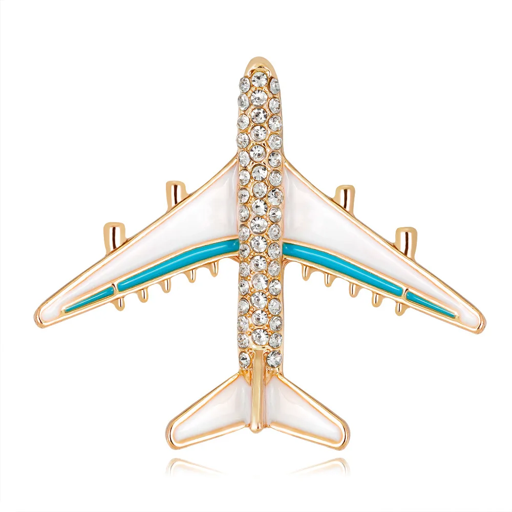 

New Design Personality Airplane Funny Fashion Brooch