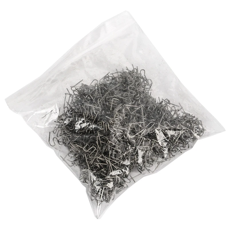 

Горячий степлер для ремонта бампера, скобы 0,6 мм, 0,8 мм, волновые сварочные провода из нержавеющей стали для пластикового сварочного аппарат...