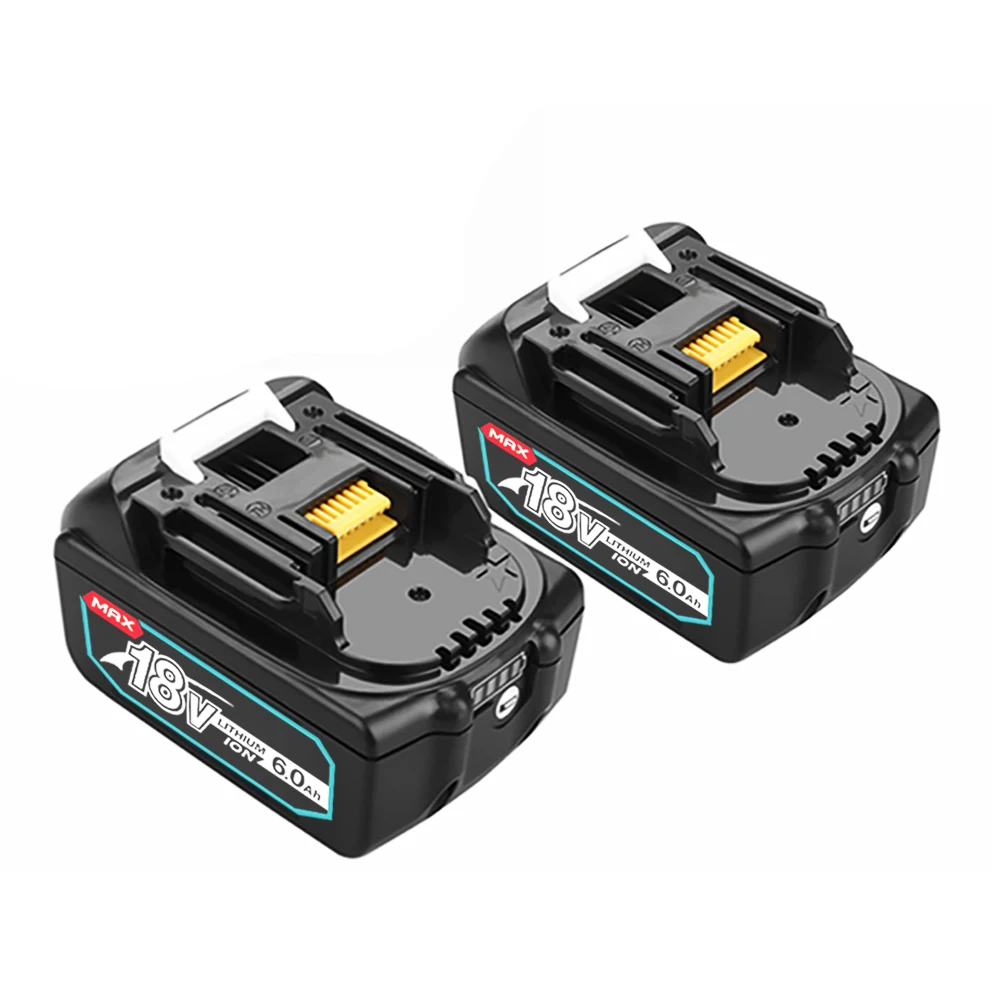18V Замена батареи Makita литий-ионный пакет 6Ач 8Ач для беспроводного шуруповерта BL1890 BL1860 BL1850 BL1840 BL1830