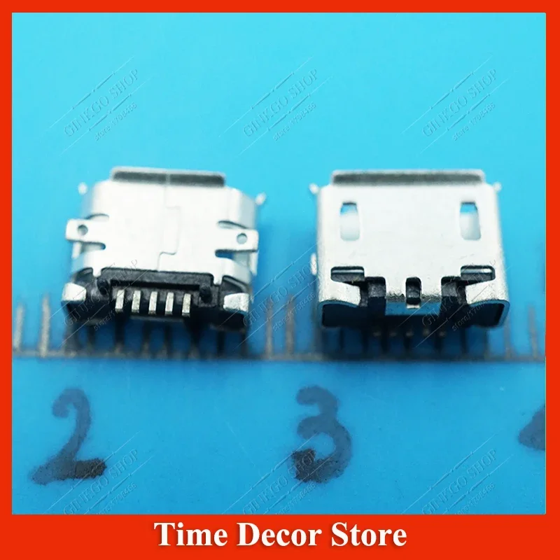 100 шт./лот планшетный ПК мобильный телефон разъем для зарядки Micro USB USB-интерфейса