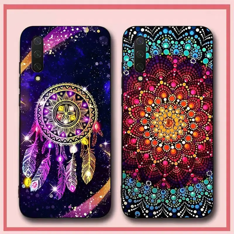 

Mandala Dreamcatcher Phone Case for Xiaomi mi 5 6 8 9 10 lite pro SE Mix 2s 3 F1 Max2 3