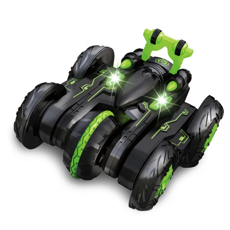 

2.4G 360 Degree Flip Rotating Double-sided Stunt Rolling Drift Roll Remote Control Car with Light Buggy Six-channel
