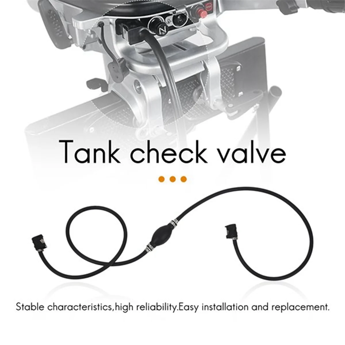 3 шт. топливный шланг Подвесной лодочный двигатель бензиновый резервуар комплект