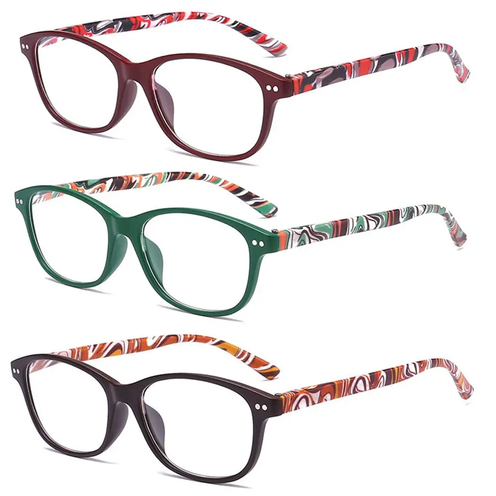 

Fashion Floral Reading Glasses Urltra-Light Eye Protection Men Women Flowers Elegant Comfortable Eyeglasses Vision Care Eyewear