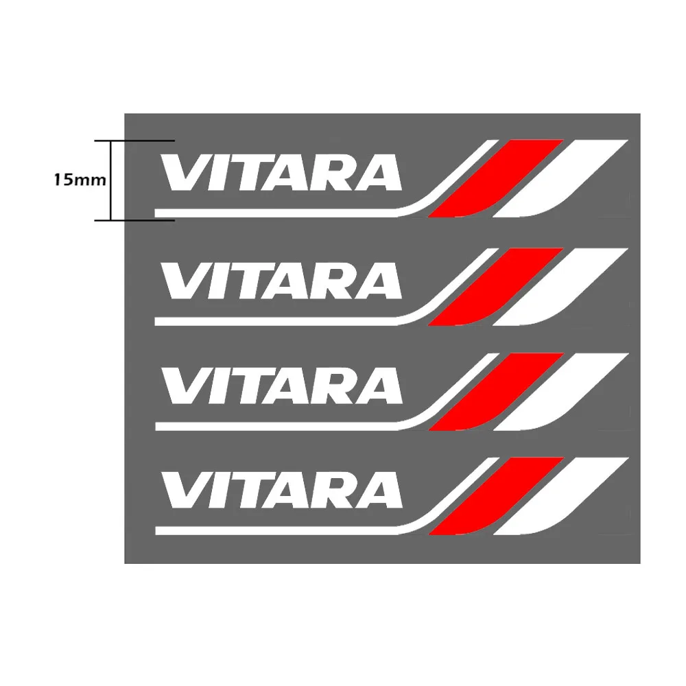 

4 шт., наклейки на автомобильные стеклоочистители для Suzuki Vitara