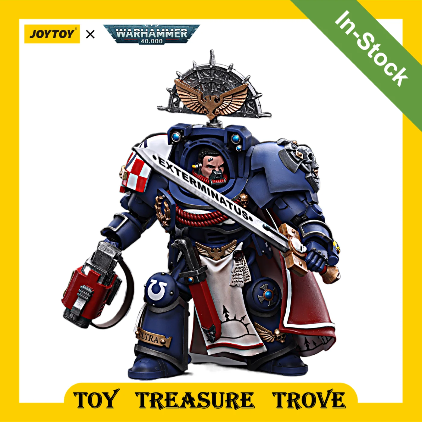 S Ultramarines Terminator Captain Anime Military Model Toy For Gift Room Decoration