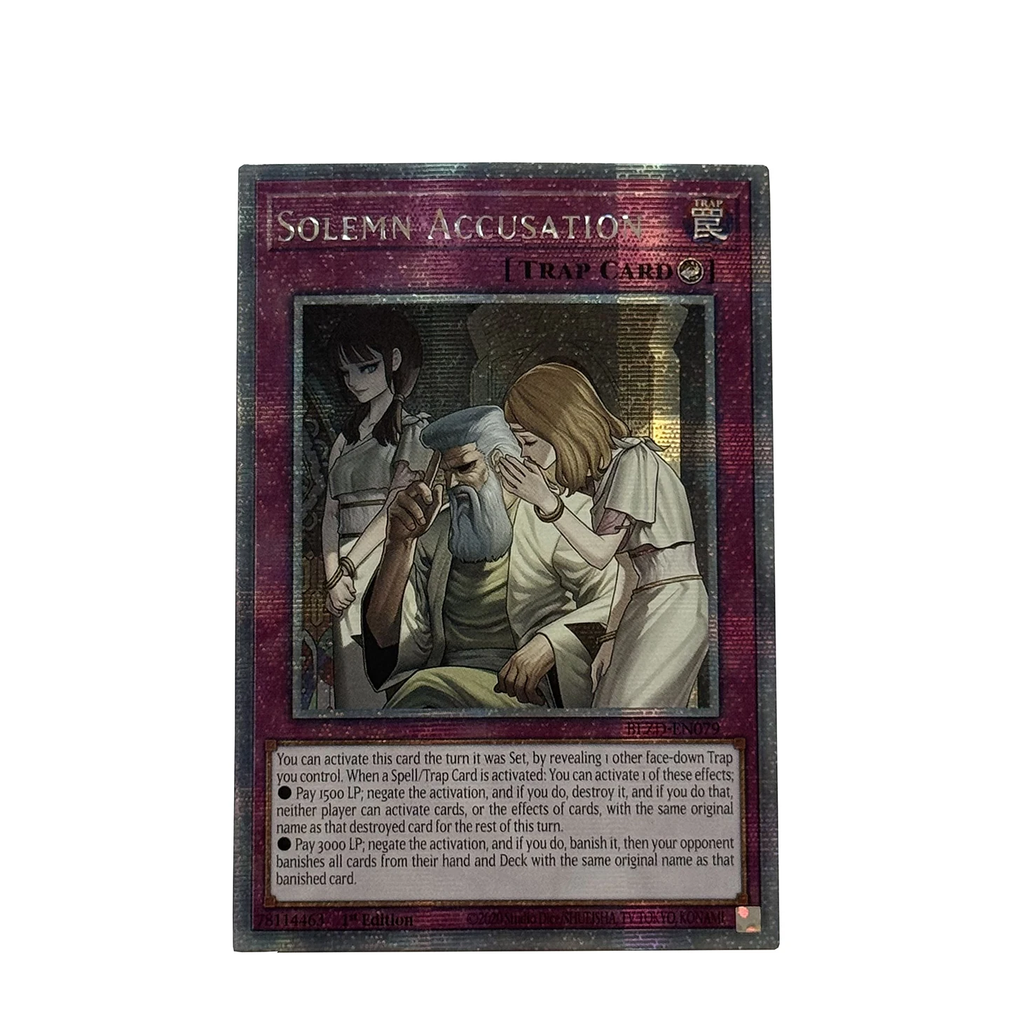 Фото Ю-Ги-О! Коллекционные DIY-карты-прокси Fydraulis Harmonia Solemn Accusation Spark Collection Card Toys TCG Gift Ygo (Неоригинальные) №2