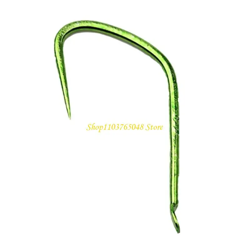 Фото R53e 50pcs тонкие полоски безумно -рыболовные крючки для рыбалки с небольшим размером крюк №3
