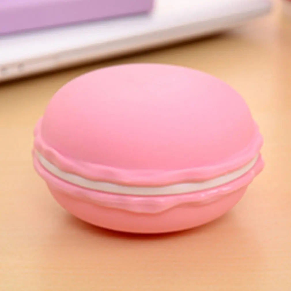 

Candy Color Macaron Storage Box makeup organizer Portable Pill Case Fashion Jewelry Organizer Home Decoration Jewelry Holder
