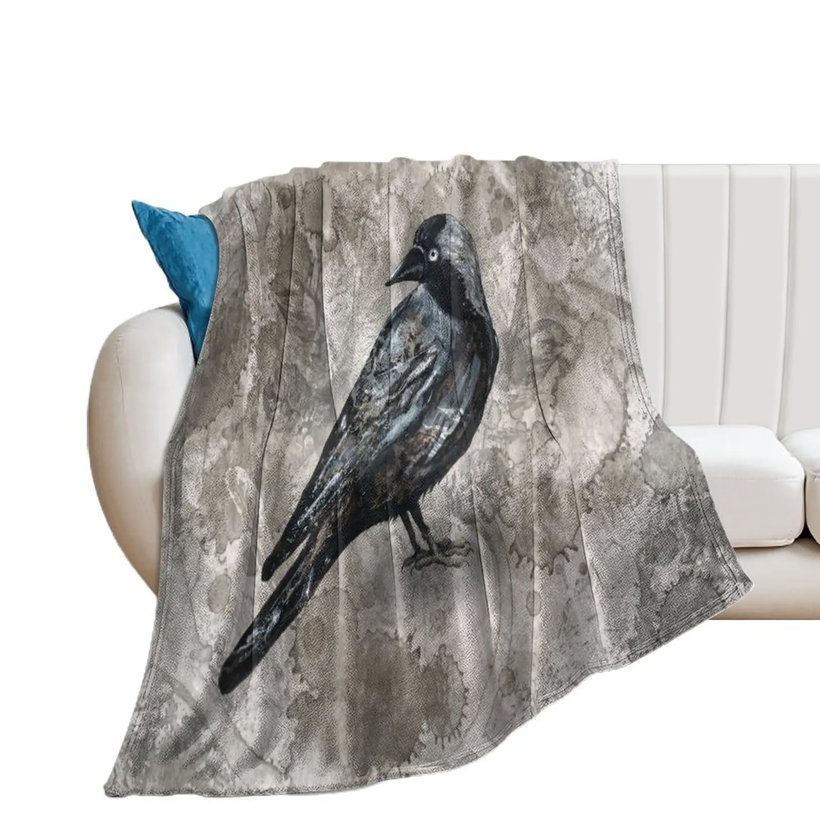 Одеяло в стиле гранж jackdaw Пляжные волосатые одеяла