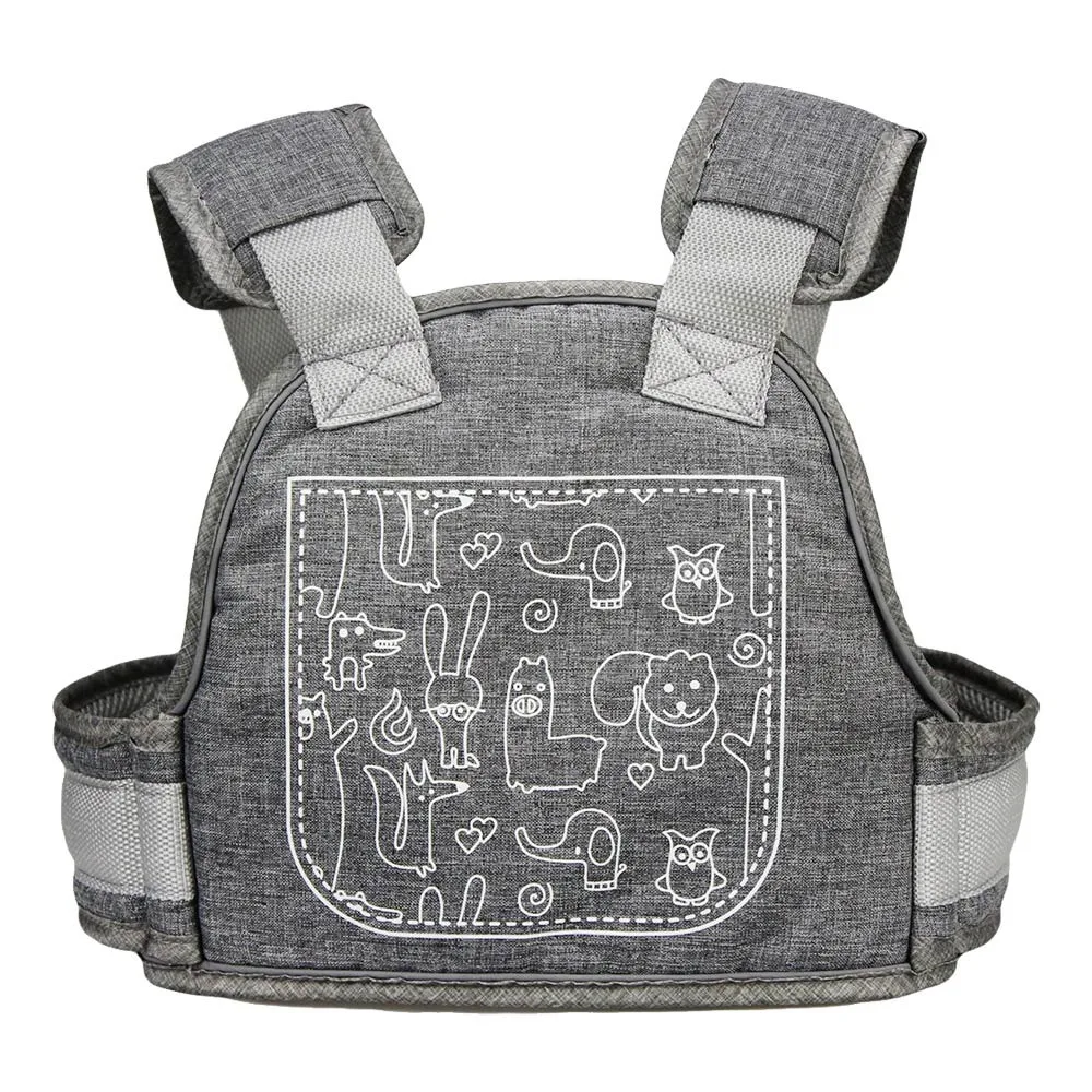 Детский ремень безопасности для мотоцикла, защита от падения, регулируемый бандаж, красочный дышащий ремень для электромобиля и велоспорта