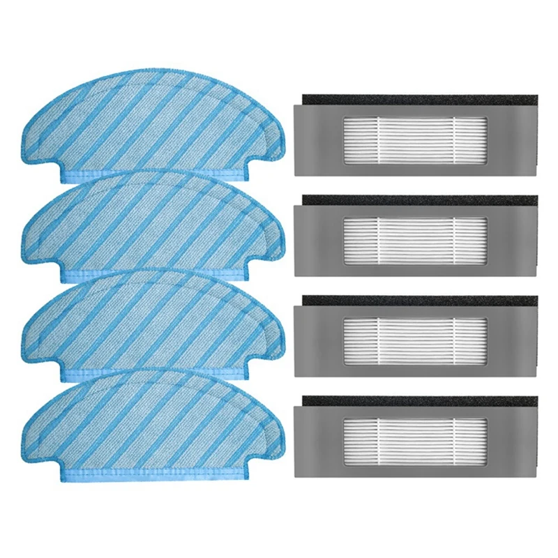 

Washable Mop Cloths For ECOVACS DEEBOT OZMO T8 Max T8 AIVI I Robot Vacuum Cleaner Filter Mop Pads Mop Rags Spare Parts