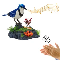 voice control bird toys for kids interactive talking parrot toy simulation bird interactive simulation bird toys office home