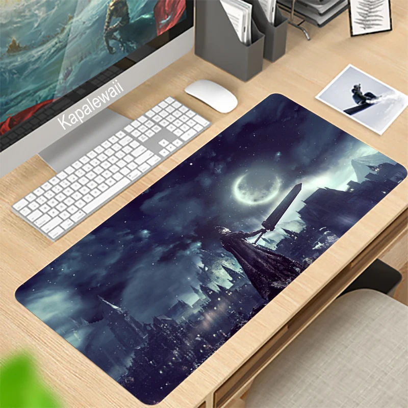 

Dark Soul Gaming Mousepad DOTA2 LOGO XL Large Mouse Pad Locking Edge Rubber Laptop Computer Gamer Play Keyboard Mouse Mats Pad