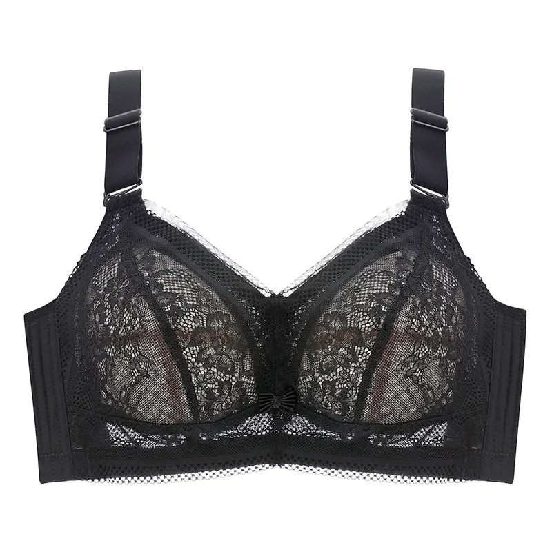 

Underwear Women's No Rims Light And Thin Big Breasts Gather And Close The Breasts Full Cup Support