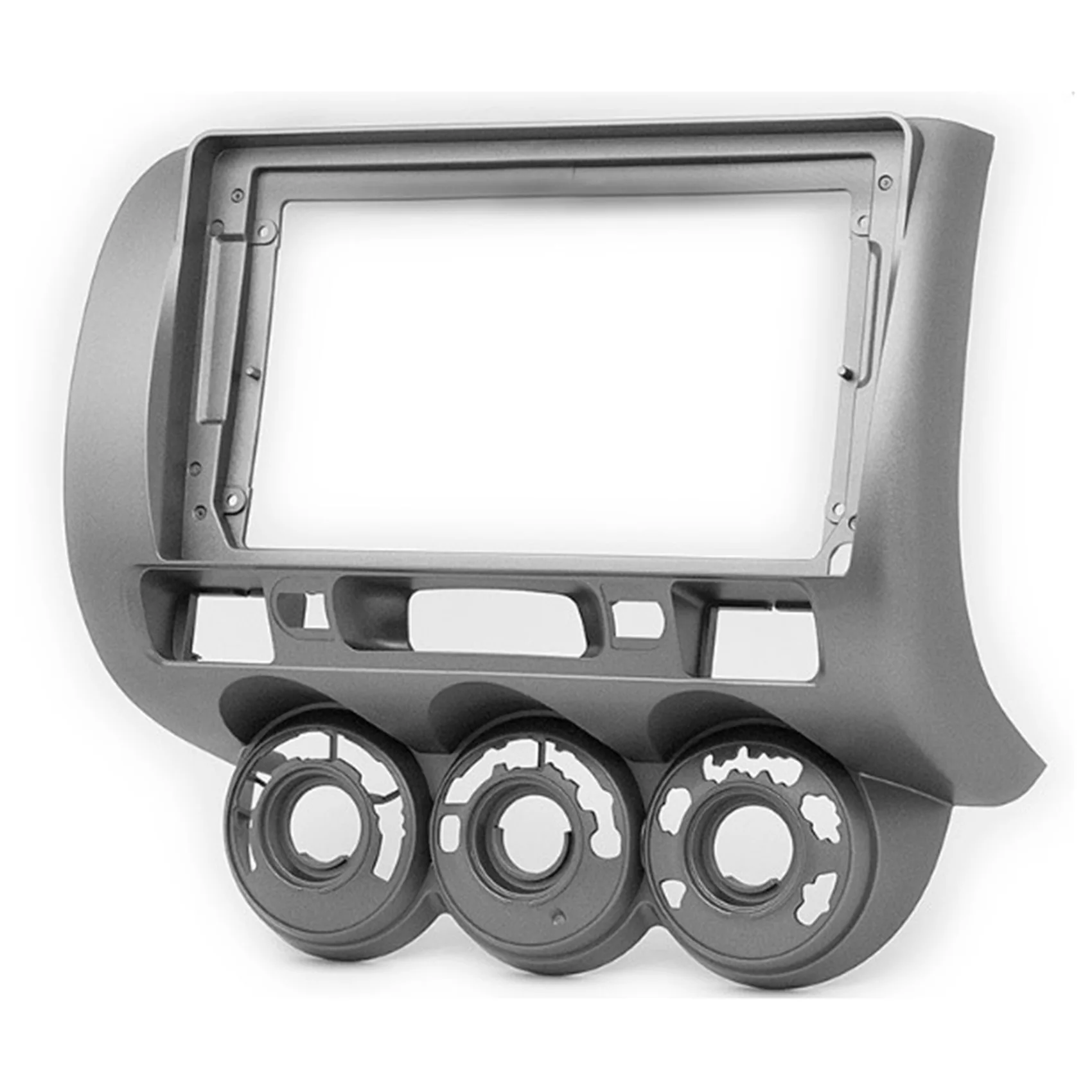 Car 9inch 2Din Stereo Audio Fascia DVD Panel Bezel Frame Installation Trim Left Wheel for Honda Fit City Jazz 2006 |