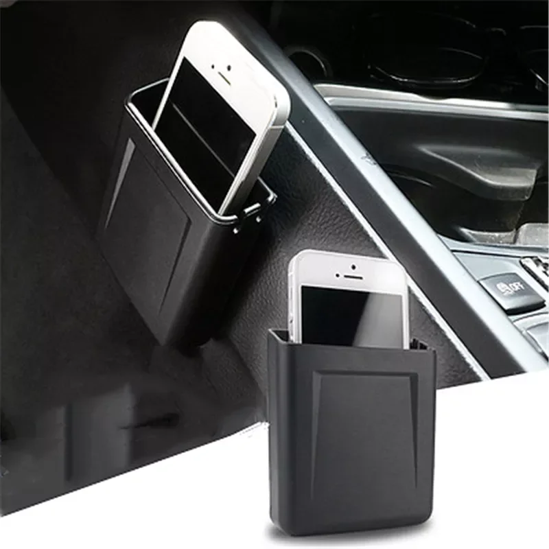 

Car Cell Phone Gap Storage BoxAuto Seat Organizer Crevice Creative Hanging Holder for Phone Pocket Automobile Accessories