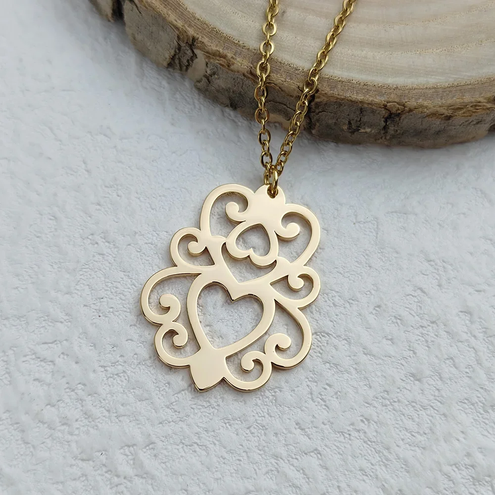 Женское Ожерелье из нержавеющей стали милая бижутерия с животными