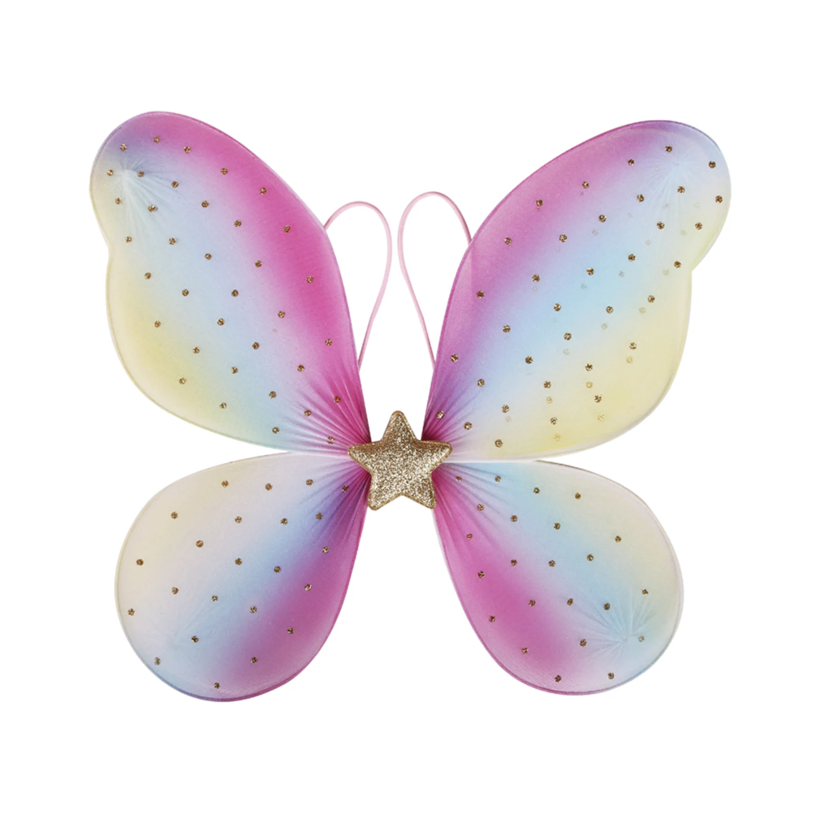 

Kids Fairy Wings Colorful Butterfly Wings With Elastic Straps Princess Butterfly Costume Angel Wings For Kids Dress Up Birthday