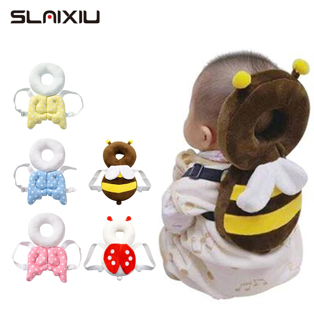 Baby Head Protection Pillow Baby Bedding Backpack Mat Toddler Headrest Pad Neck Protector Wings Nursing Drop Resistance Cushion