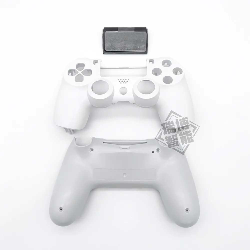 Фото Комплект из 3-х частей для замены верхней панели корпуса PS4 JDS-040 JDM-040, сменная крышка рукоятки игрового контроллера №4