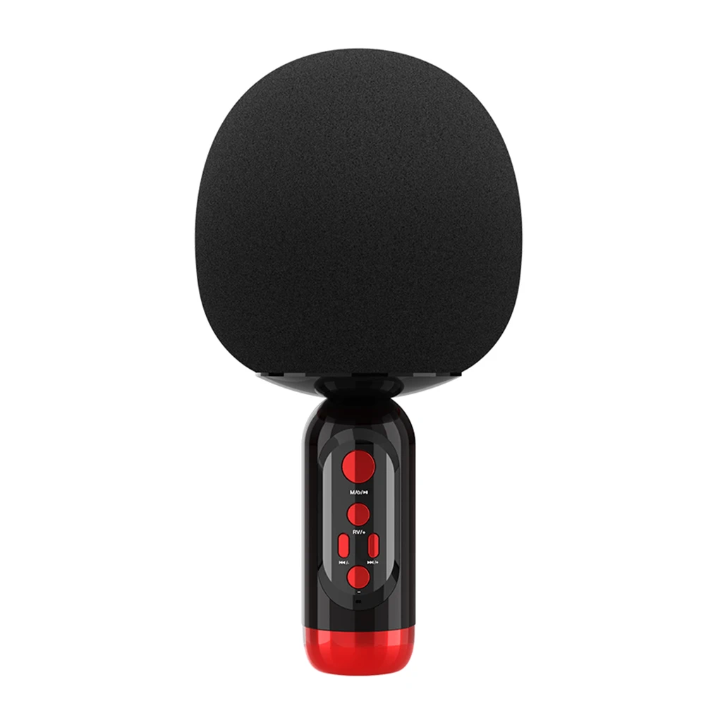 

Wireless Karaoke Microphone Professional BT Handheld 360° Stereo Sound Super Loud Volume Bluetooth TF Card AUX Connect Mic