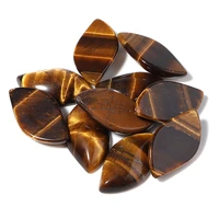5pcs natural stone tigers eye stone cabochon flatback irregular texture for diy jewelry making charms earringpen accessories