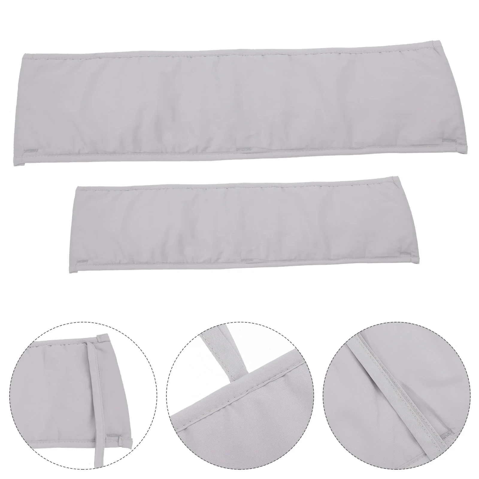 

3pcs Comfortable Cotton Bed Fence Rail Cover Crib Rail Guard for Infants