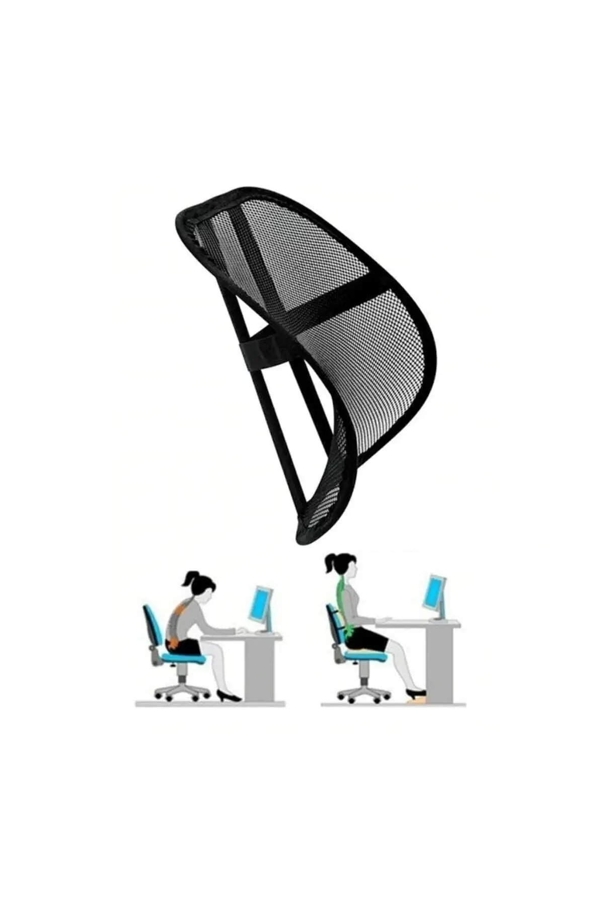 Рисунок 2 - Ортопедическая задняя поясная подушка