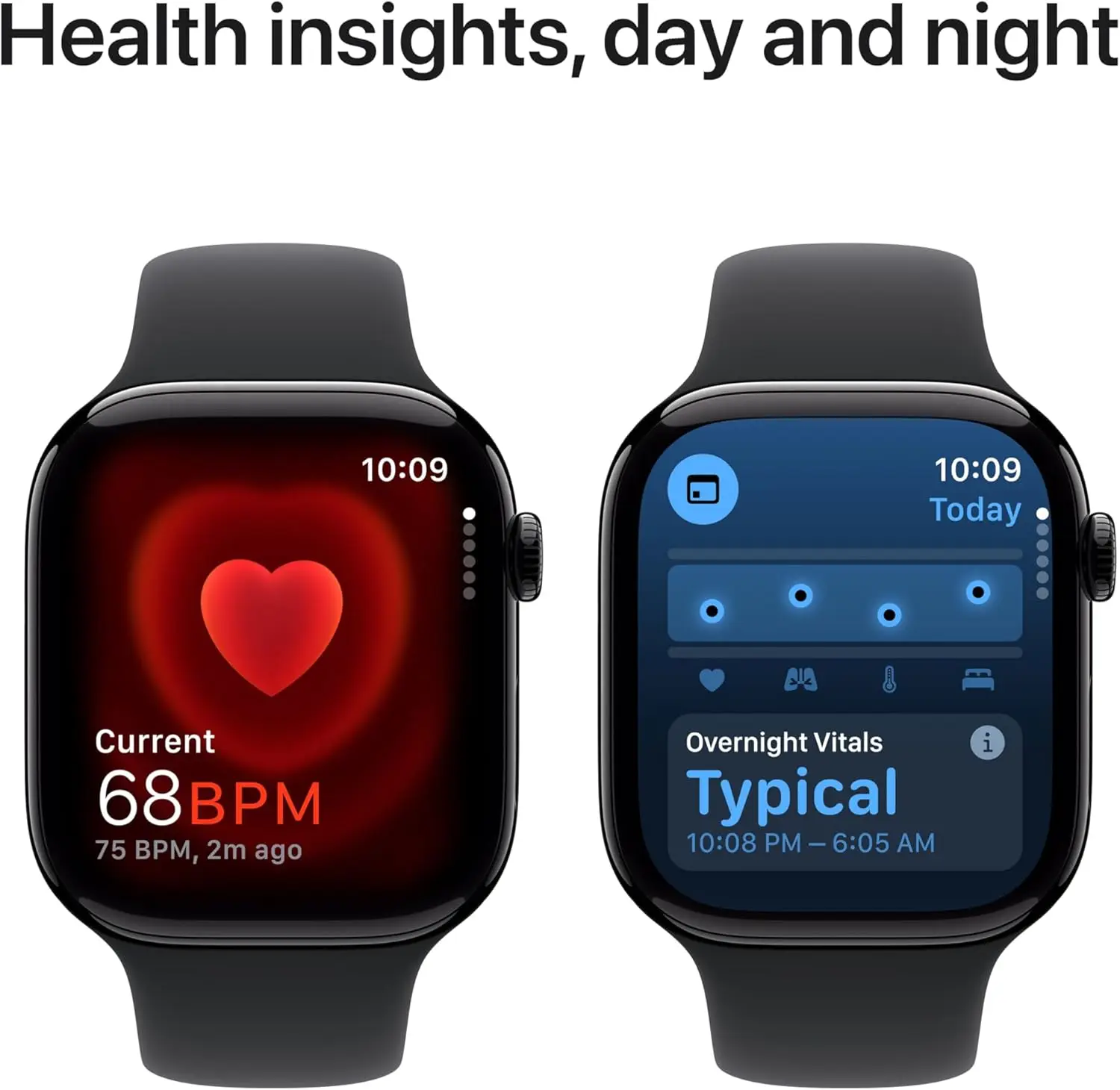 Фото Умные часы Apple Watch Series 10, GPS, алюминиевый корпус, водонепроницаемый спортивный ремешок, дисплей «Все включена Retina» №4
