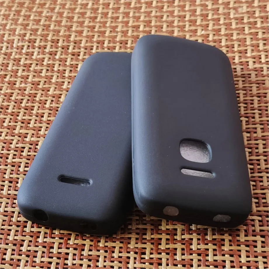 Черный мягкий чехол из ТПУ силиконовый для Nokia 215 225 защитная задняя матовая