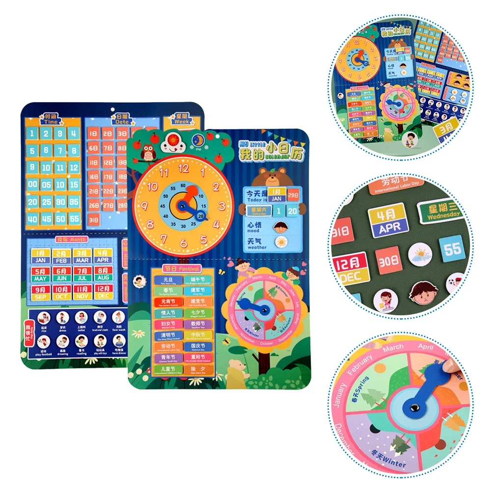 

Of Educational Calendar Weather Chart Toddlers Preschool Learning Toys Calendar Weather Sticking Wall Chart Awareness Card