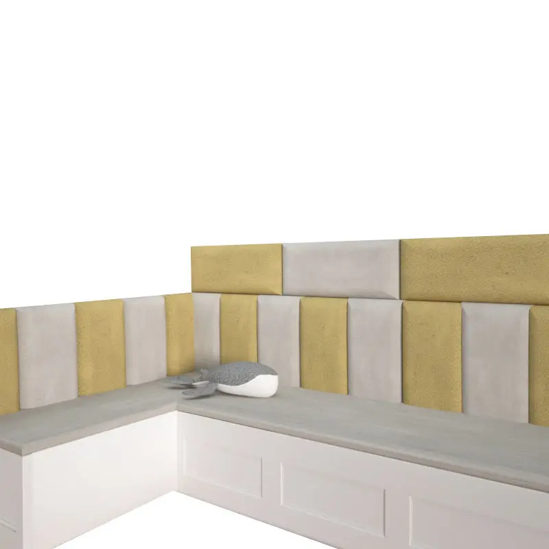 Настенные наклейки изголовье ткани украшение для спальни самоклеящаяся мягкая