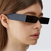 rectangle frame fashion sunglasses 2022 hip hop vintage designer wholesale black shades glasses luxury for men and women uv400