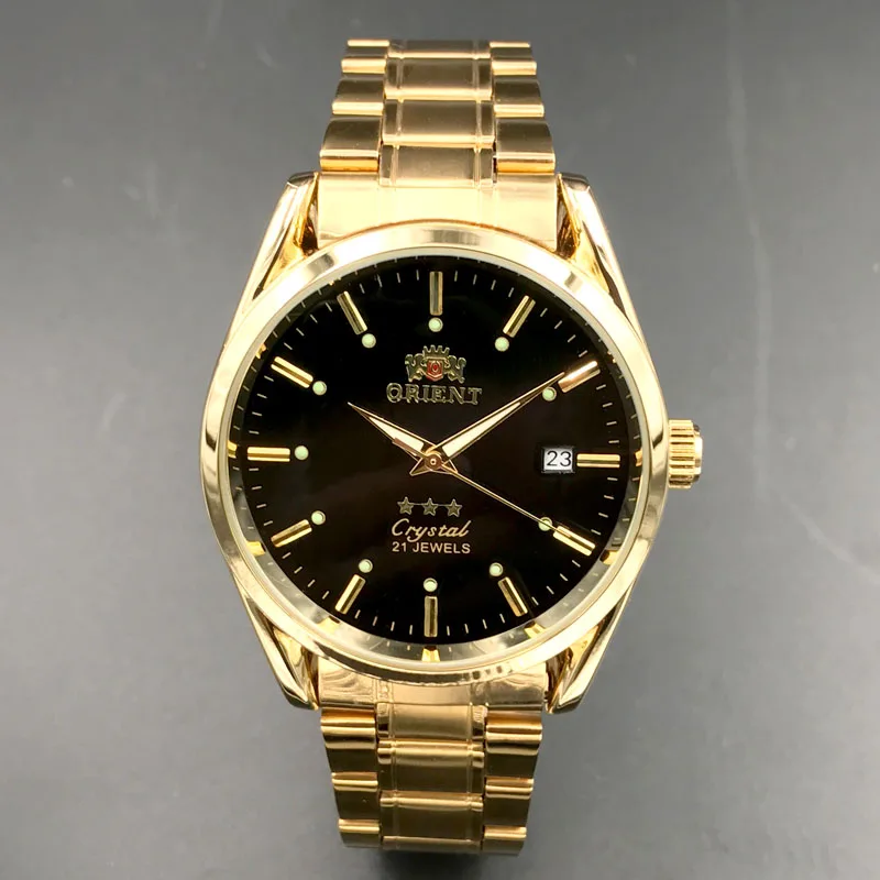 Часы наручные восточные Мужские автоматические часы с картой мира GMT 3D циферблат