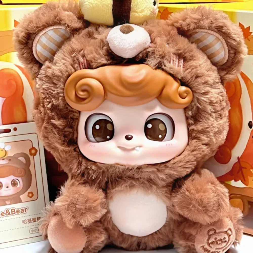 Фото Новая серия Q.Kid Animal Preschool, слепая коробка Kawaii Q Kid, пушистая виниловая коллекция, модель сумки, декор, подвеска, игрушка в подарок для детей, девочек №2