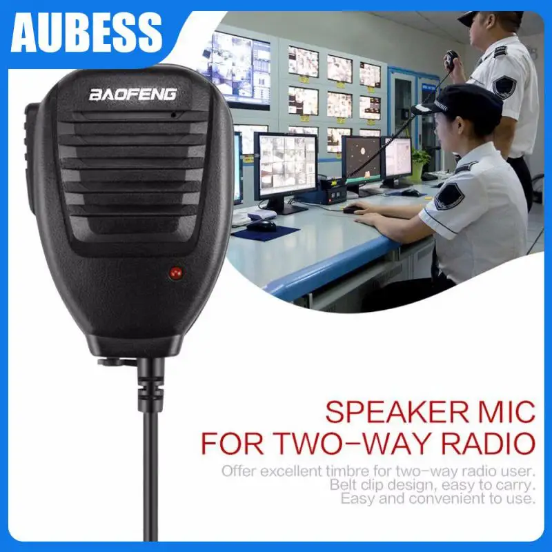 

Handheld Speaker Microphone UV-5R BF-888S UV82 8D 5RE Two Way Radio Walkie Talkie Handheld Mic Intercom Accessories For Baofeng