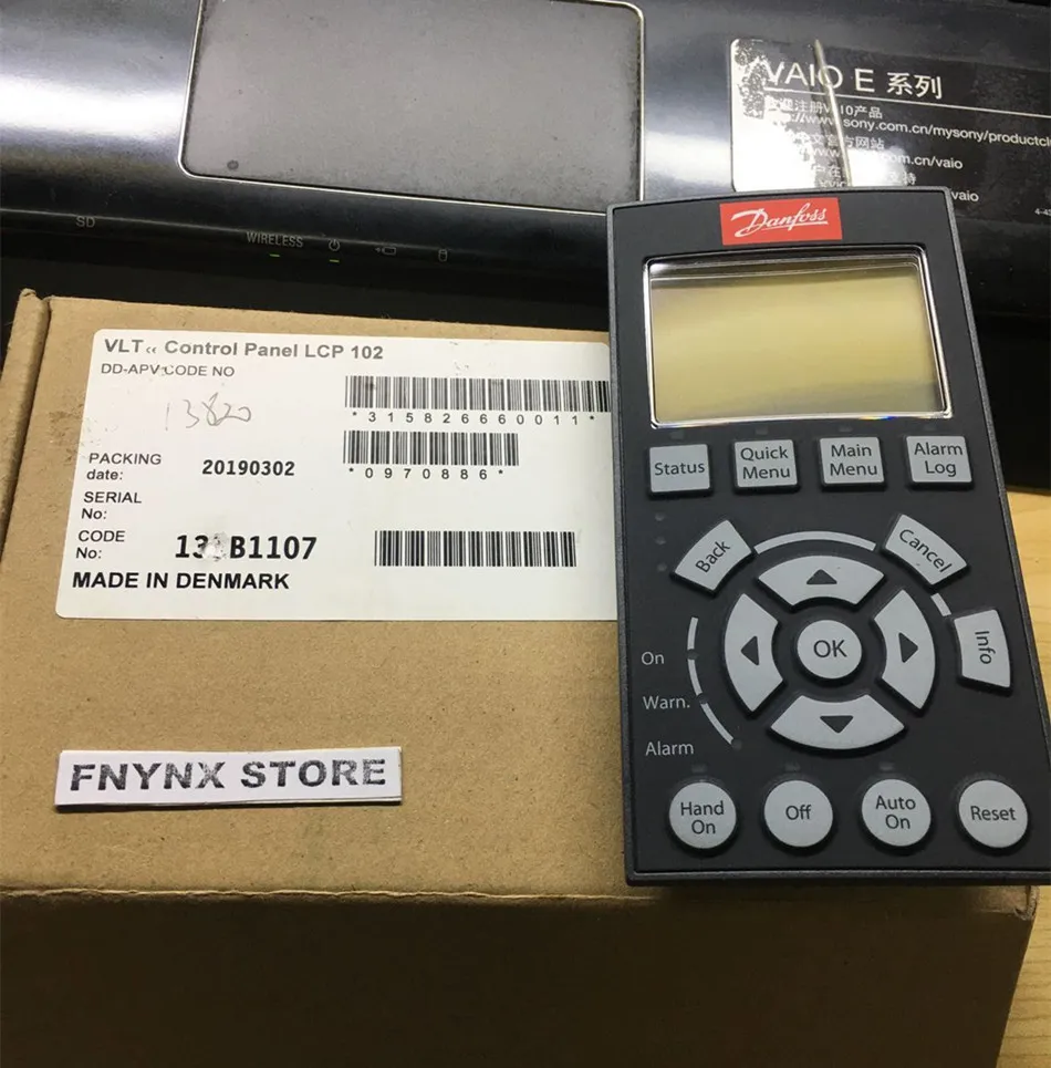 Панель управления danfoss. Панель управления danfoss lcp 102 art.130b1107. 130b1107, опция для vlt панель управления lcp102.