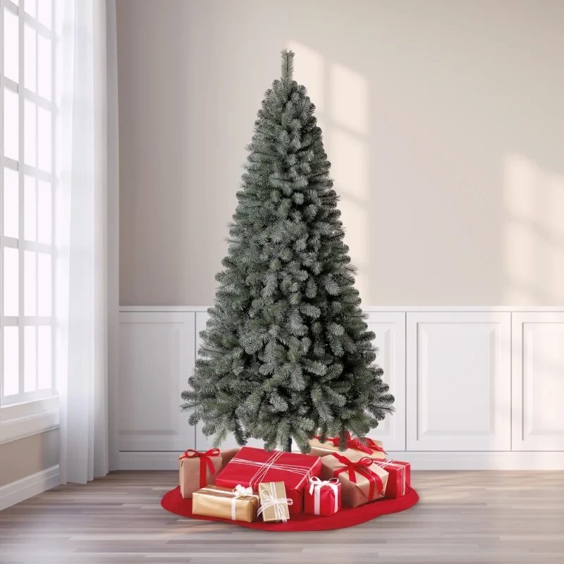 

Праздничное время Elwood сосновая синяя/зеленая искусственная Рождественская елка, 7'