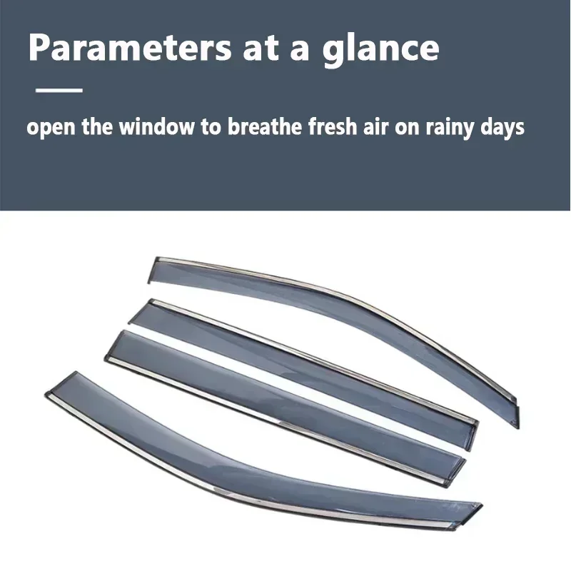 Дефлектор окна автомобиля дождевик для Toyota Corolla E210 2020 2021 2022 2023 седан