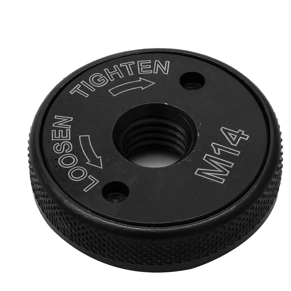 

SDS Quick Release Nut Clamping Nut For All M14 Interface Angle Grinders 45#Steel 3PCS Flange Nut Set Tools 46 Mm Diameter