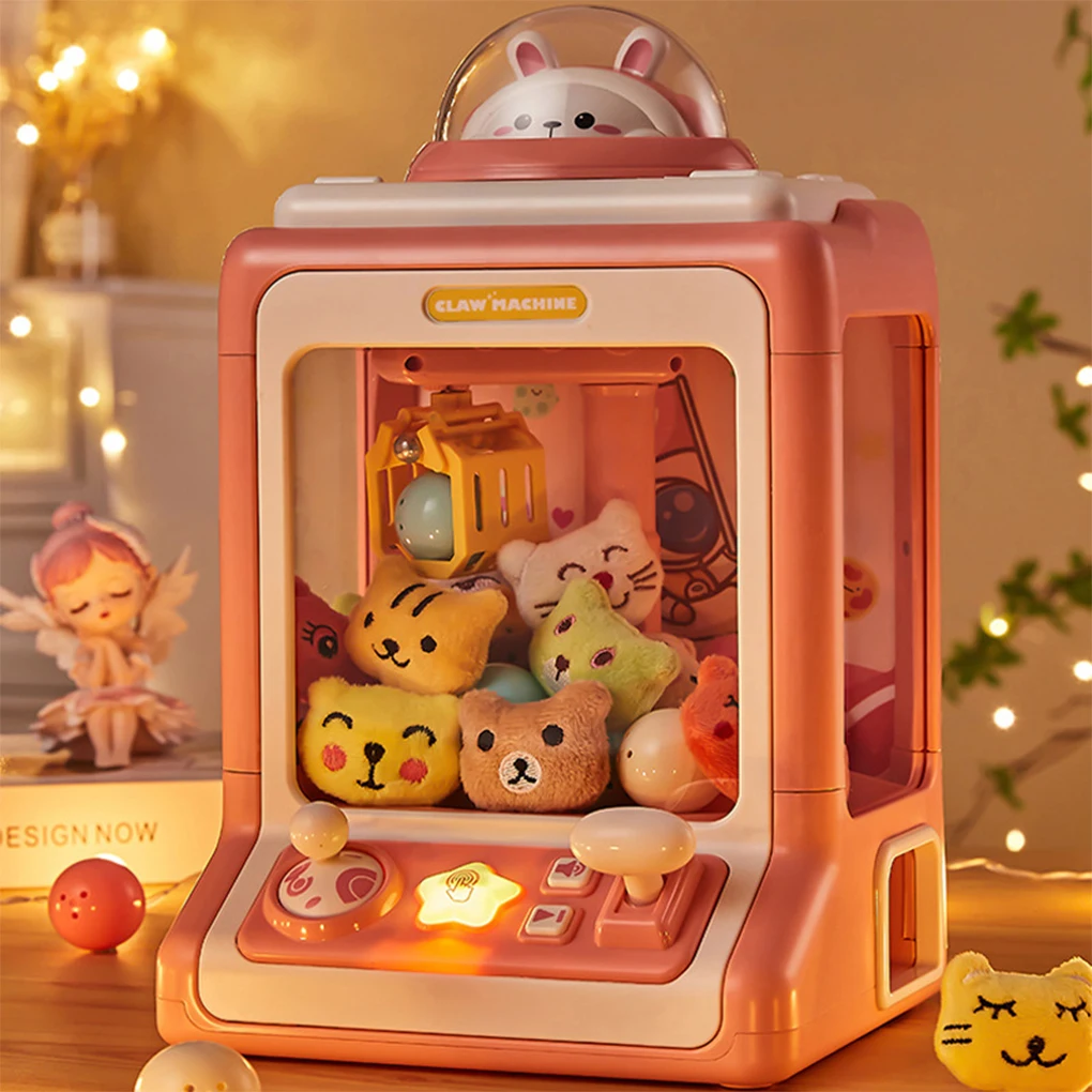 

Автоматическая Самосборная кукла-коготь, фотозахват, игрушечный кран-машина, детская интерактивная игра на Рождество