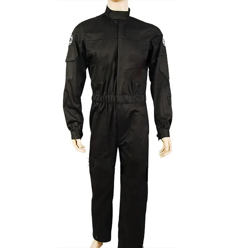 Фото qq157 фильм Guerre Stellari Imperial Pilots косплей костюм черный 501 униформа истребитель пилот костюм для ролевых игр Хэллоуин карнавал пар №1