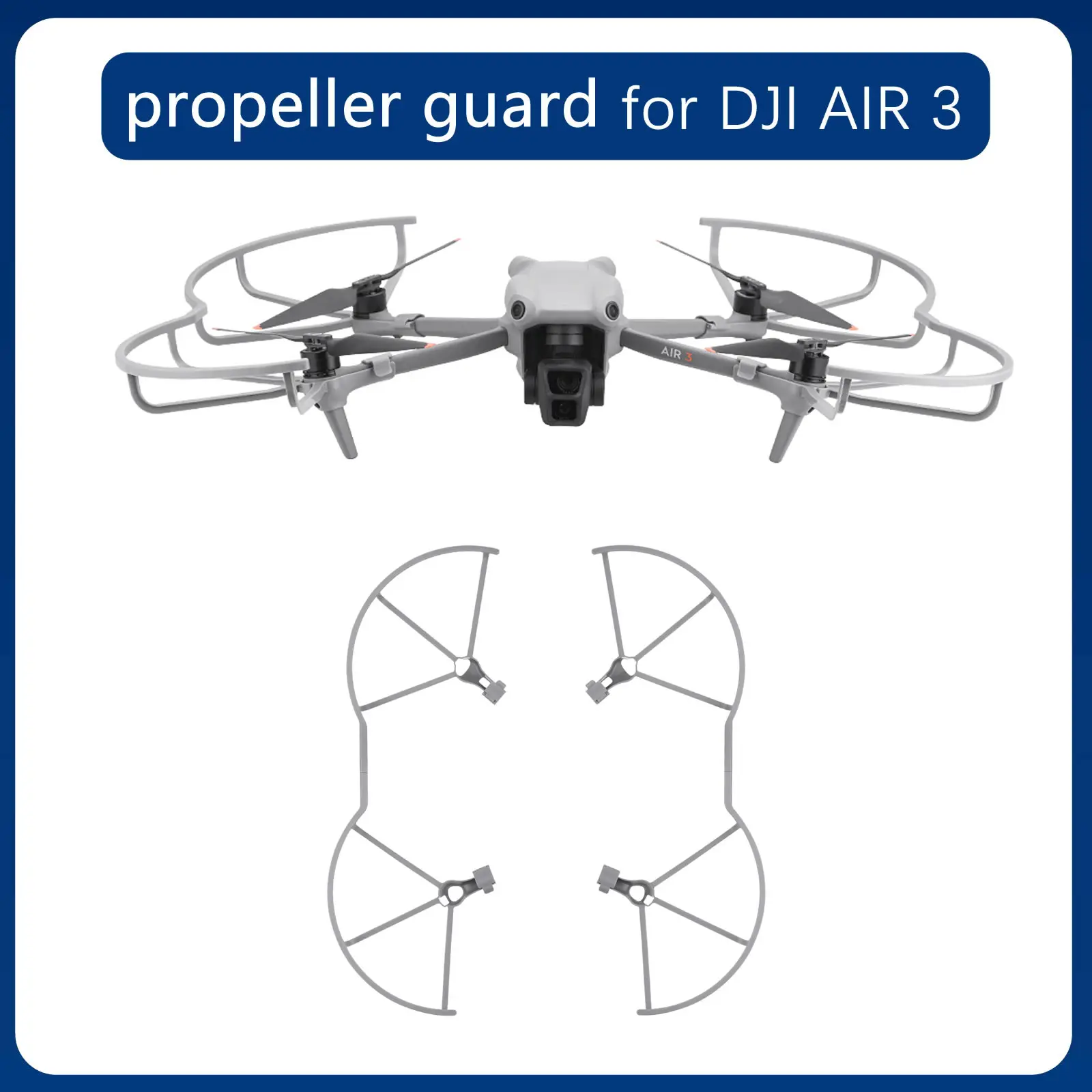 

Propellers Guard for DJI AIR 3 Wing Protection Anti-scratch Flight Protectors Paddle Blade Collision Rings AIR 3 Drone Accessory