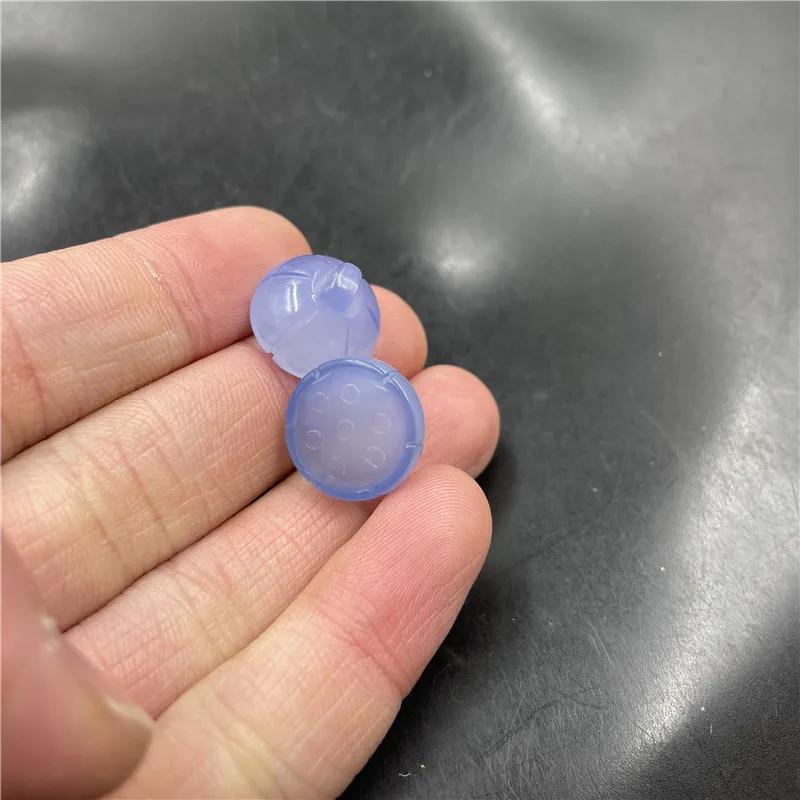 Дешевая подвеска из нефрита розового халцедона агата лотоса семян голубого