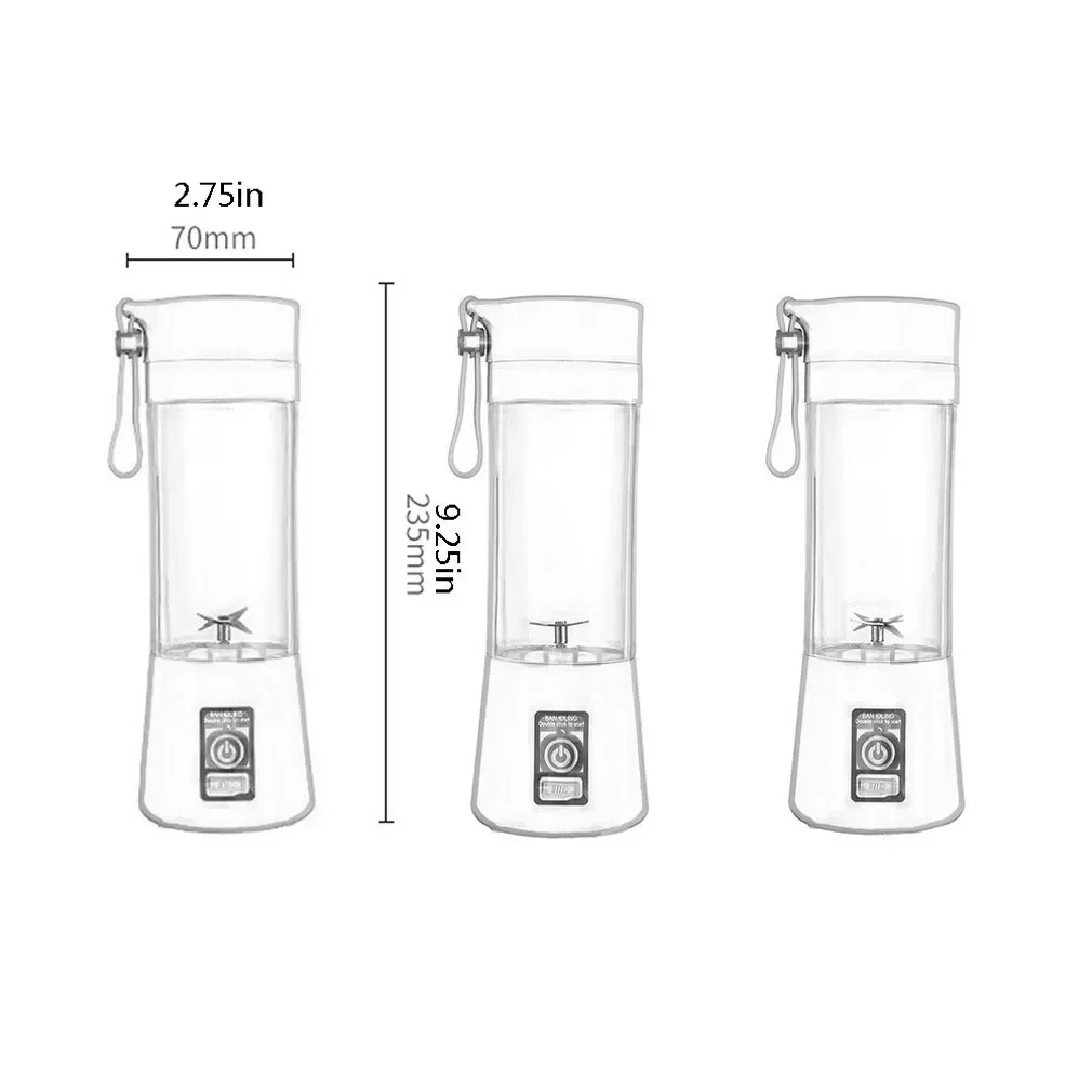 Портативная мини-соковыжималка для фруктов, ручной аппарат для смузи, блендер, перезаряжаемый от USB стакан для сока, домашняя фритюрница для... (art.: 3920bfa8e94cd) - 3920bfa8e94cd