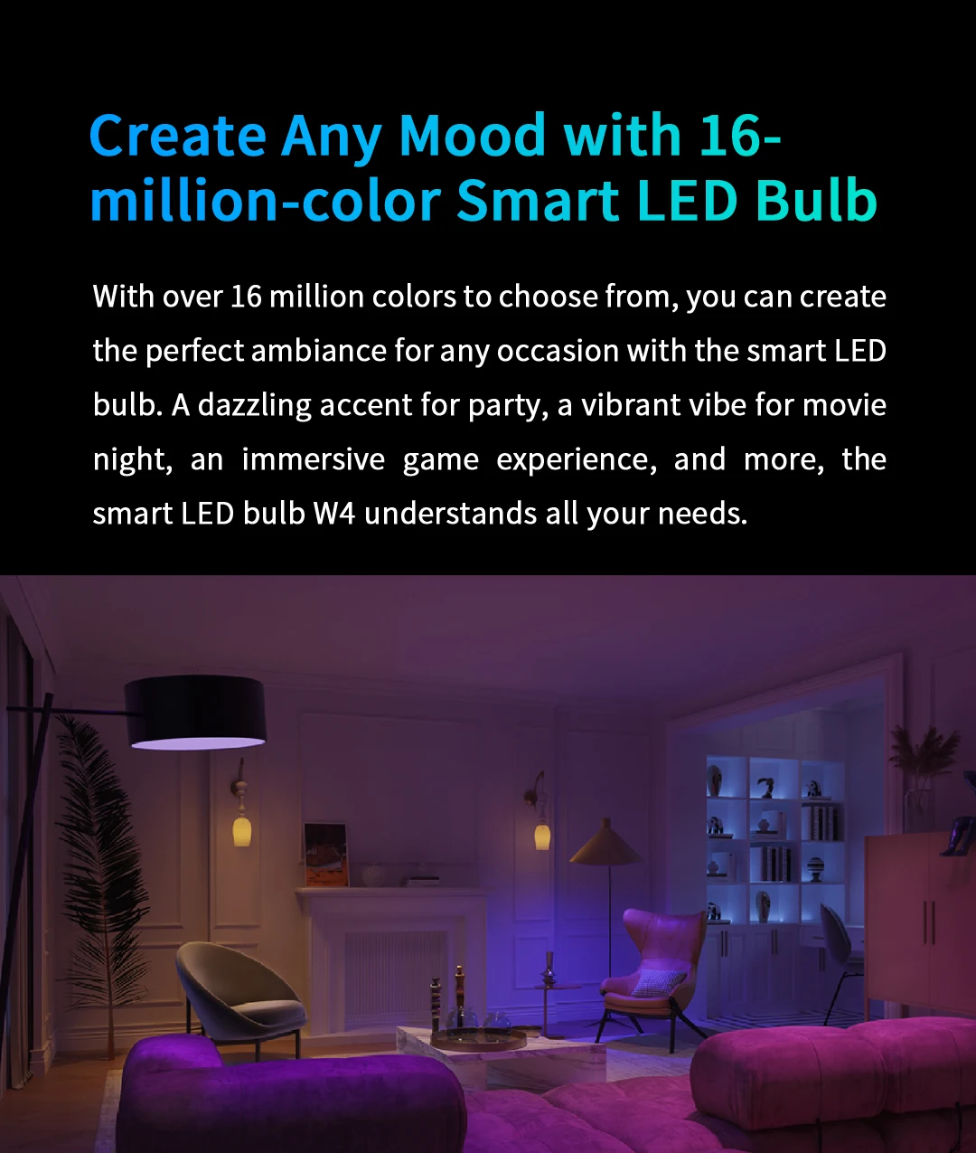 Умная Светодиодная Лампа Yeelight W4 Lite E27 Голосовое Управление Wi-Fi Совместимая С Homekit