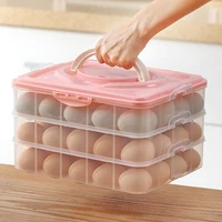 dapur telur penyimpanan kotak 2 lapisan 40 grid karton telur makanan wadah penyimpanan kotak cy50601