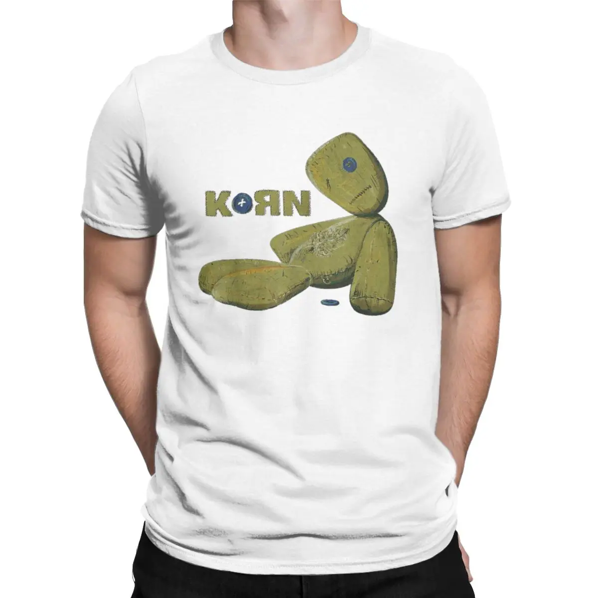 Футболка мужская с коротким рукавом и круглым вырезом 100% хлопок