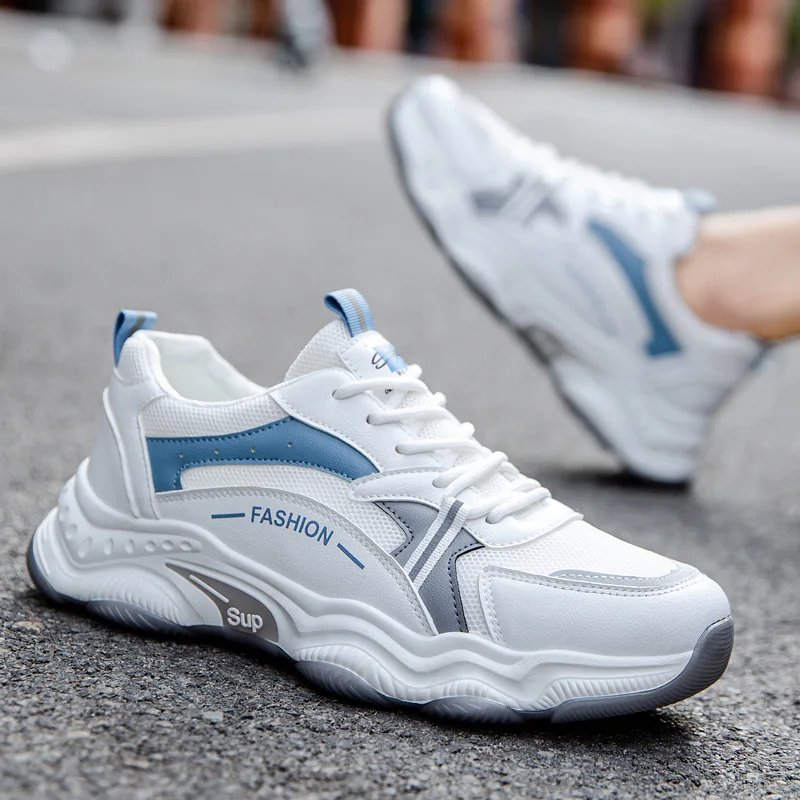 

Новинка 5509, 2022, дышащая мужская обувь для студентов, спортивная обувь для бега, папы, для вождения, фитнеса, рыбалки, походов, Рабочая обувь, у...